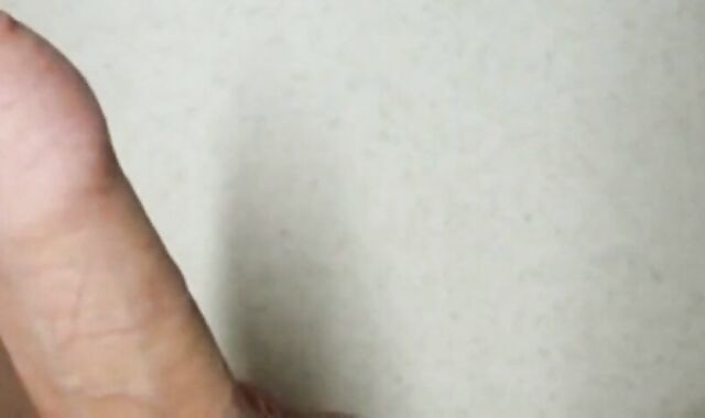 Twink Plays With His Small Uncut Cock on Webcam 2