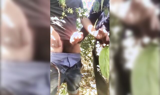 Outdoor Fun with My Close Friend