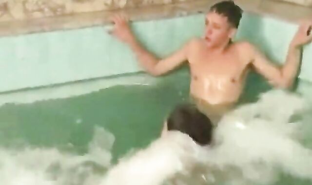 Three Twinks' Pool Party