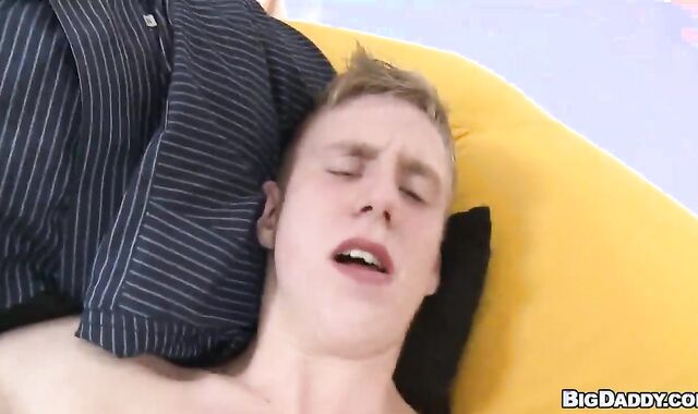 pulsating wang Dad Audition And Facial cumshot