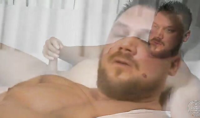 Hetero muscular Muscle Hairy man Solo