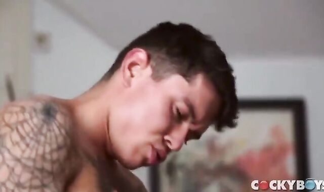 Clark Davis And Wess Russel nude.spycam jiggly faggot Fuck-a-thon