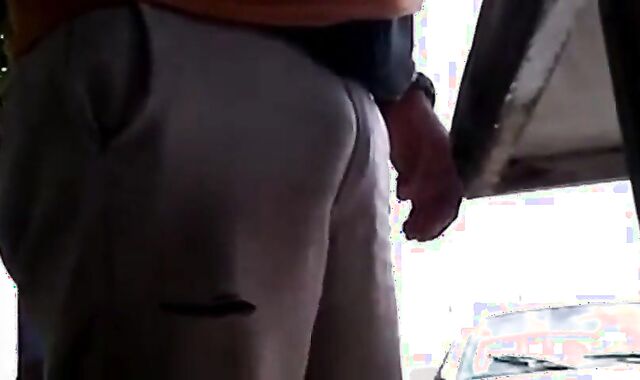 Big-Cock Daddy's Bulge Outdoors 3