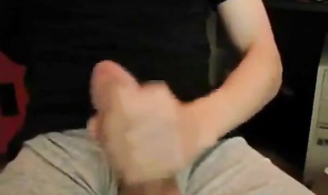 Big Cock, Huge Load! Amateur Handjob by a Man with a Big Dick!