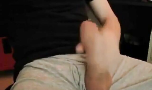 Big Cock, Huge Load! Amateur Handjob by a Man with a Big Dick!