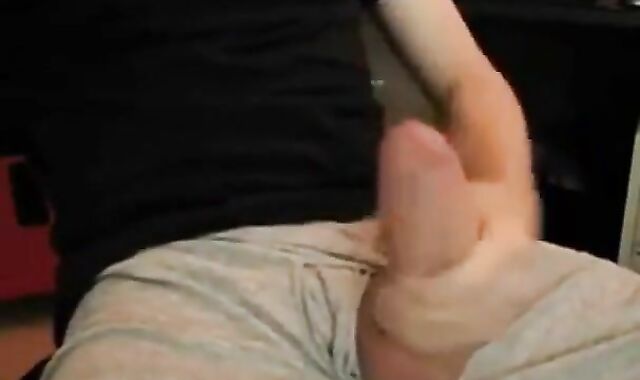 Big Cock, Huge Load! Amateur Handjob by a Man with a Big Dick!