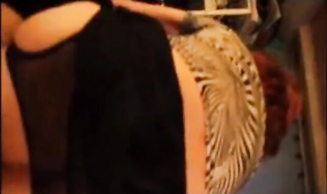 French Crossdresser Anal Play with Big Cock