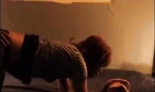 French Crossdresser Anal Play with Big Cock