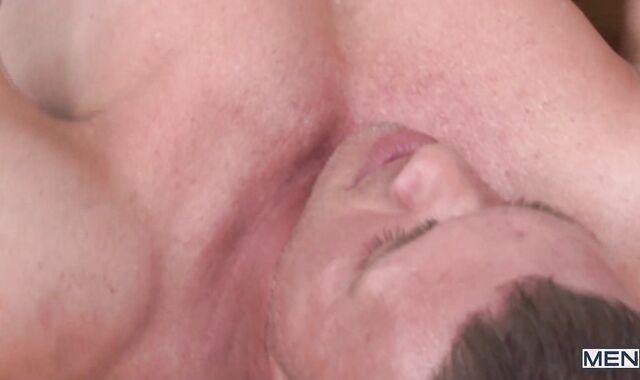 My mother's latest hubby spycam-voyeur Fap Radley with Tanner Brock ass hole stab