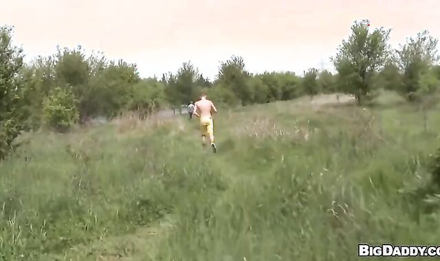 plowing In Public six.spycam fantastic queer Romp