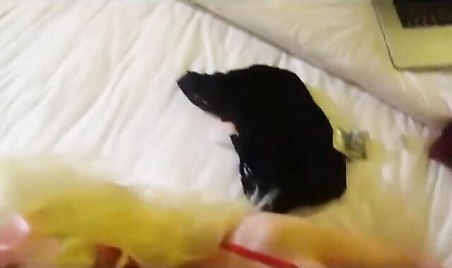 Mature Crossdresser Gets a Facial