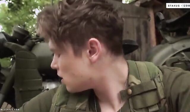 In The Army Now.spycam naughty fag Bang-out