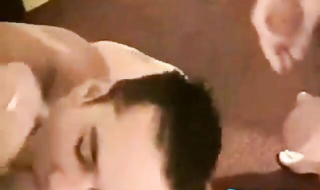 Amateur Twink Takes on Two Big Cocks for a Facial 2