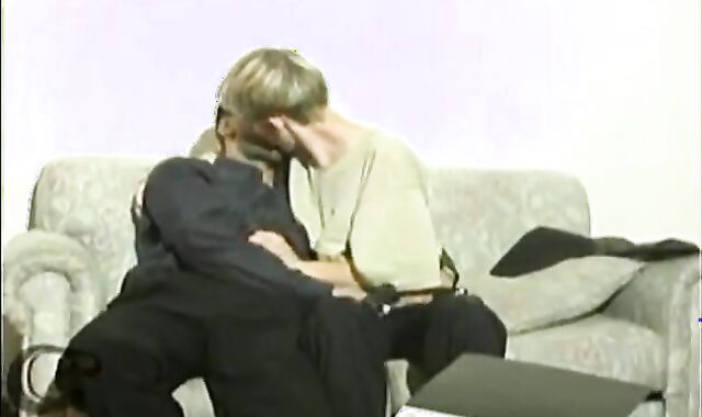 DAD poke appetizing Russian platinum-blonde Tw-nk