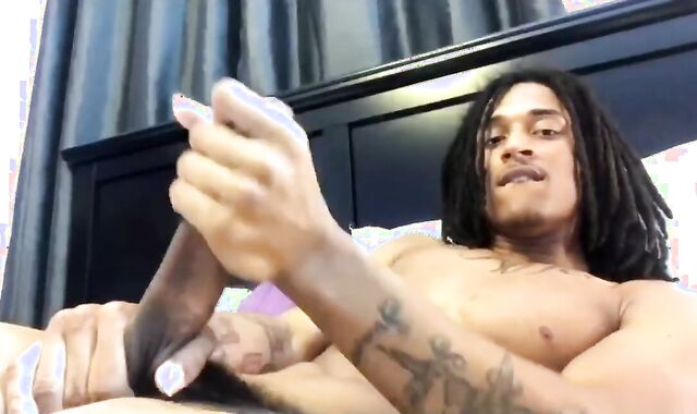 meaty ebony trouser snake