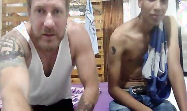 young Thin Street Vendor With monstrous cumbot Jizzes With Me whilst Observing Porno