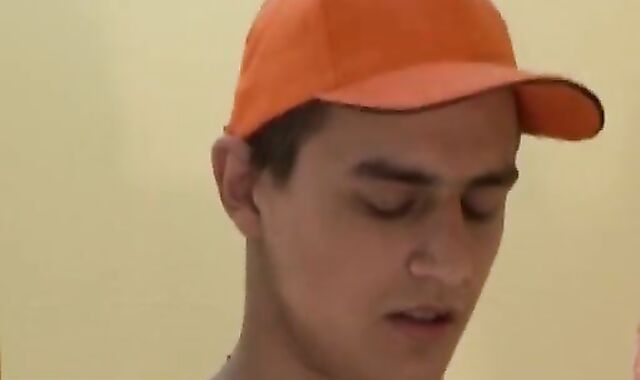 Painter with monstrous shlong Barebacks youngster, Blows A Load all over his bum