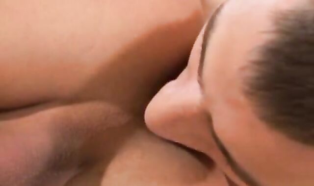 Painter with monstrous shlong Barebacks youngster, Blows A Load all over his bum