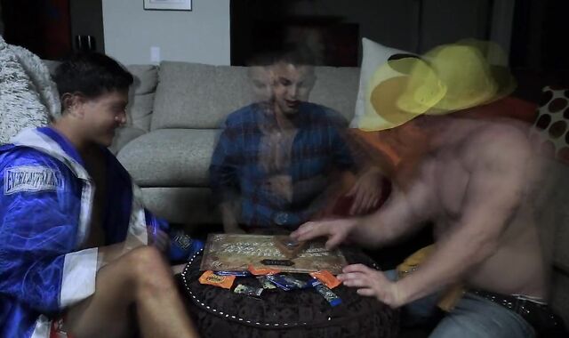 Randyblue Halloween sticking ash-blonde Heterosexual gets pounded