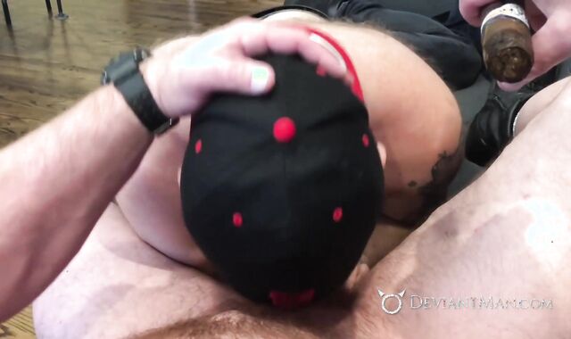 Smoking Dad Breeds His Hunk Hunk