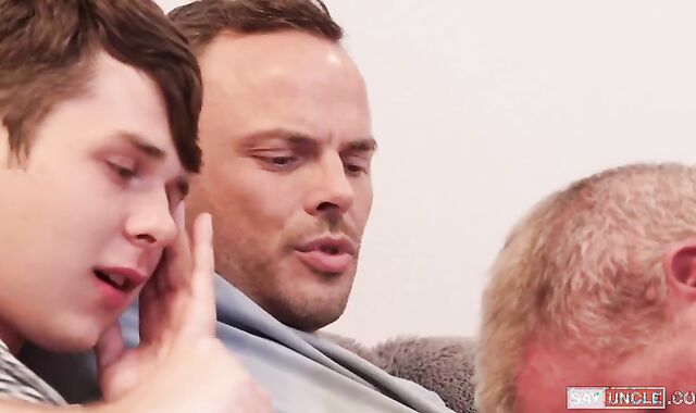 Step-Gramps Sandwich spycam-spycam Dakota Lovell,spycam Trent Summers,spycam Dale Savage