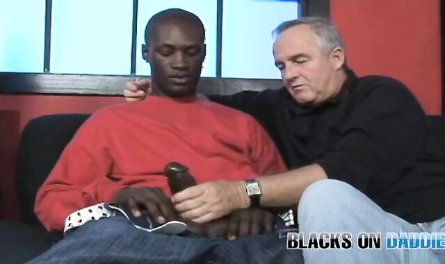 glorious Dad With dark Youngster