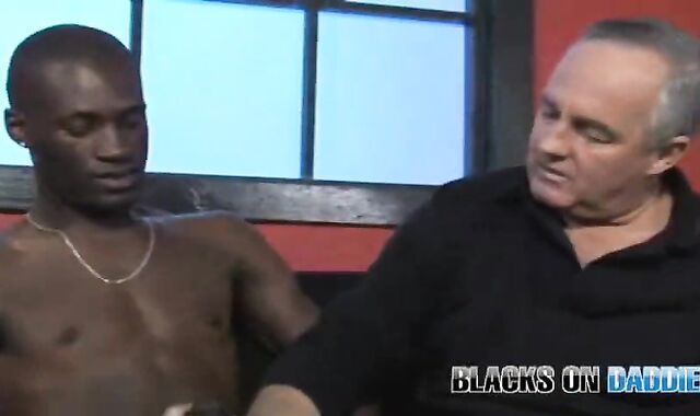 glorious Dad With dark Youngster