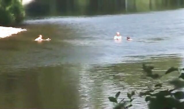 Big-Cock Dad Bangs Younger Dude Outdoors 3