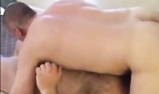 humongous shaggy Chub Hairy man And Dad Have Some fun.