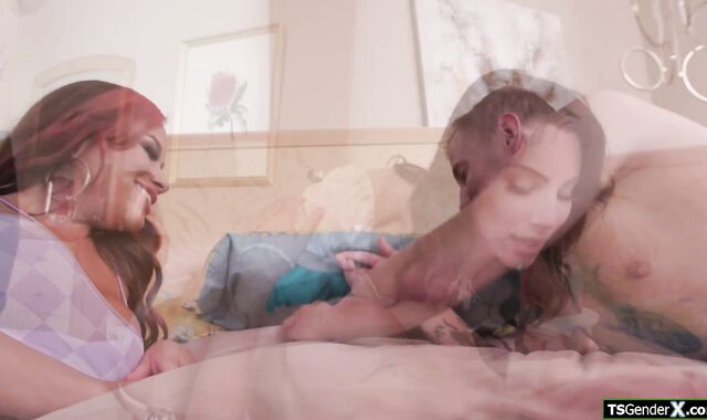 How about a threesome with a trans woman