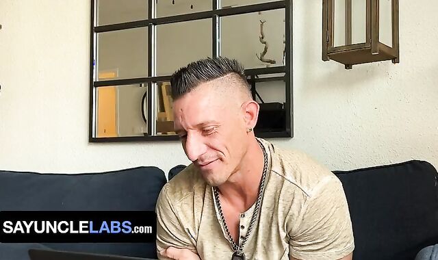 brawny stud Jax Thirio cravings naive twunk And drills His Cherry butt hole voyeur-voyeur SayUncle