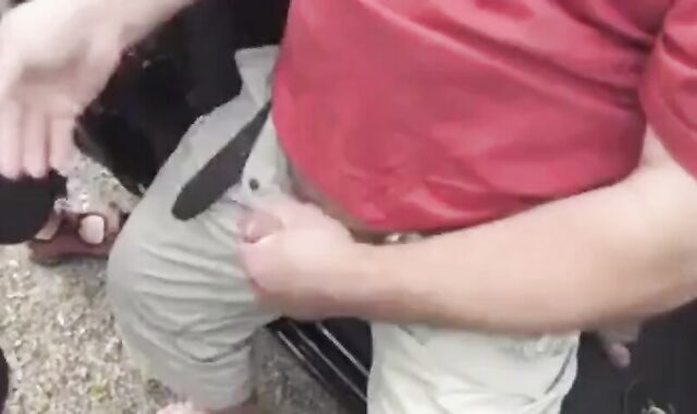 Car Park Fun: Outdoor Wanking Session