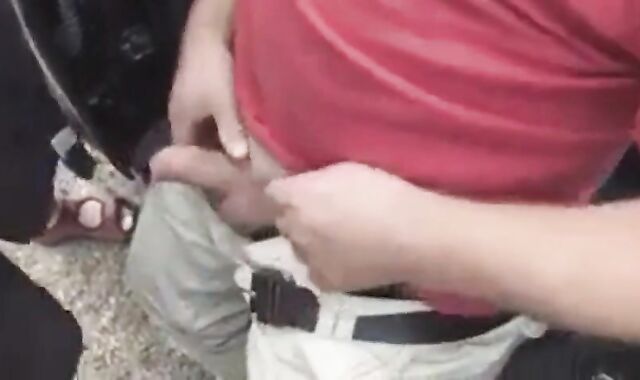 Car Park Fun: Outdoor Wanking Session