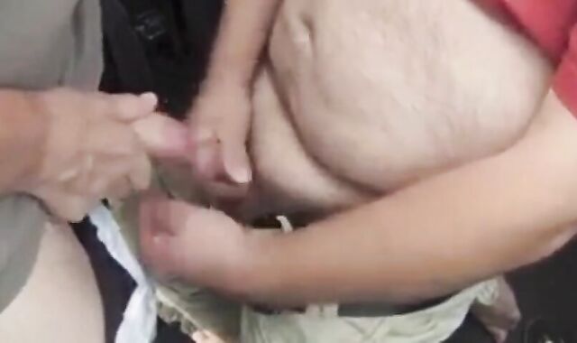 Car Park Fun: Outdoor Wanking Session