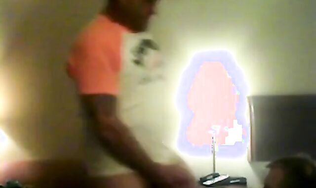 Redneck Breeds His Bitch in a Motel Room - Bareback Amateur Blowjob