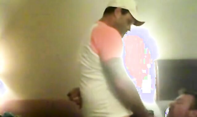 Redneck Breeds His Bitch in a Motel Room - Bareback Amateur Blowjob