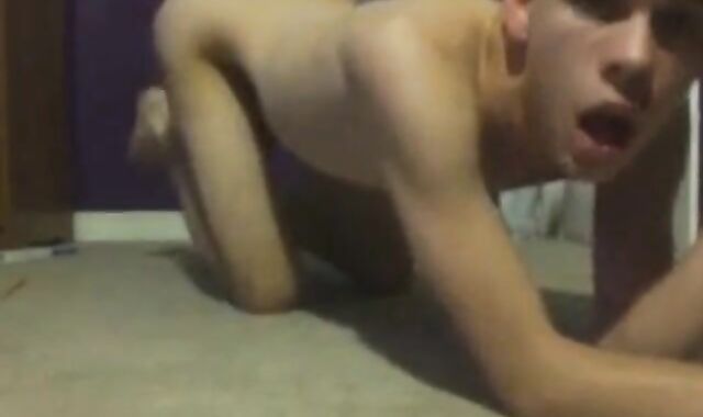 Twink Begs for Sex Toy, Filling His Hungry Hole on Webcam