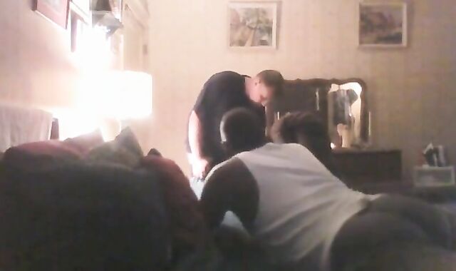 Verbal White Thug Spunks Black Crossdresser's Face