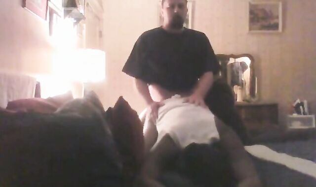 Verbal White Thug Spunks Black Crossdresser's Face