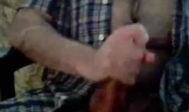 Bear Daddy Jerks Off, Shoots a Big Load