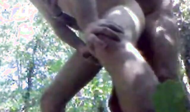 Bareback Daddy Outdoor Fuck