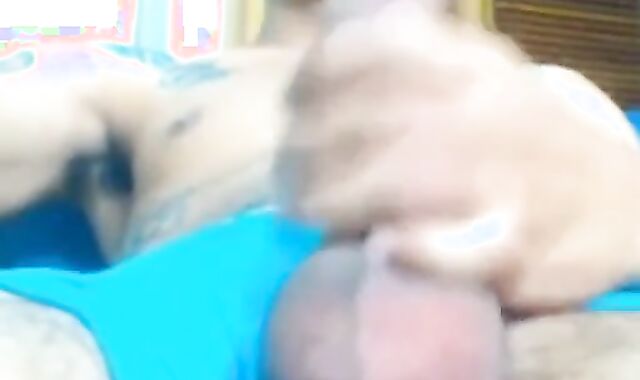 Big-Cock Latin Twink Shows Off on Webcam