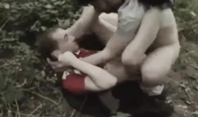 Raw Forest Fuck with a Bukkake Finish