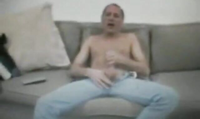 Big-Cock Dad Shows Off His Huge Flaccid Package 2