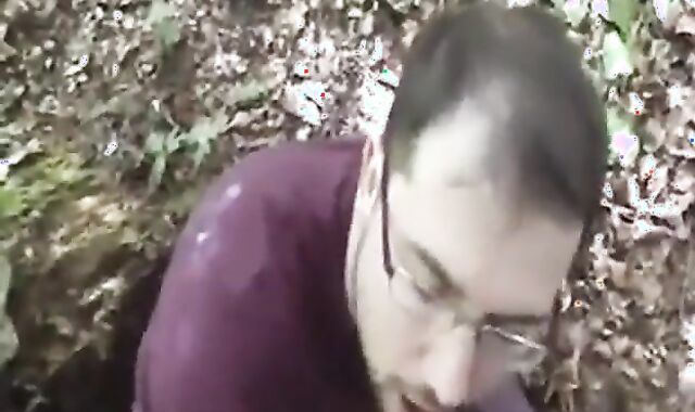 Bear Cub Blows a Load in His Mouth and Swallows 2