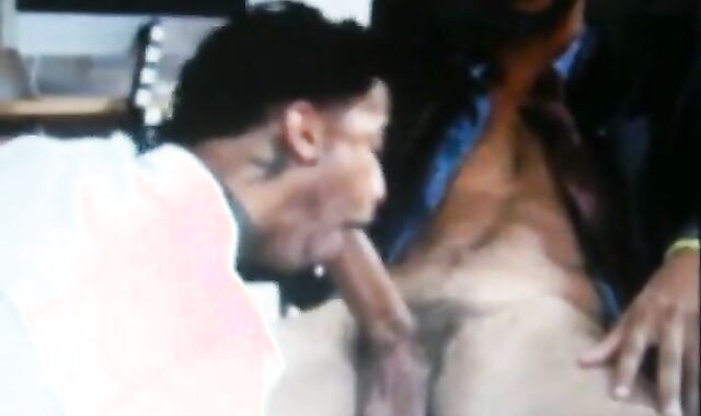 Big Black Cock Sucked by Amateur