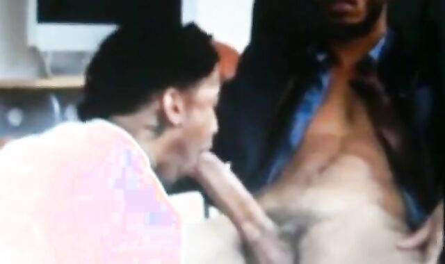 Big Black Cock Sucked by Amateur