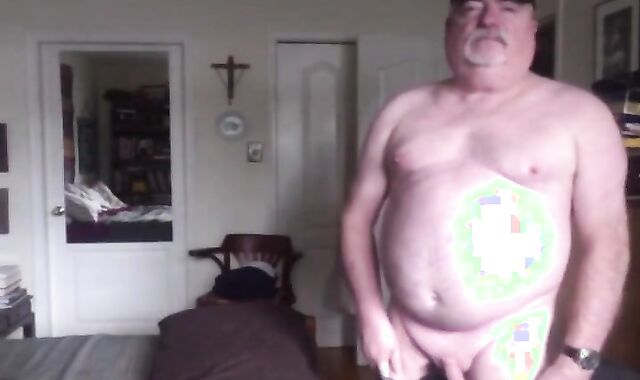 Mature Bear Strips and Strokes