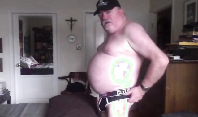 Mature Bear Strips and Strokes