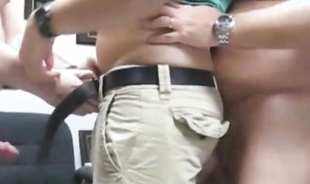 Married Bears Bareback in the Office 3